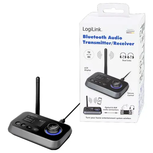 LogiLink BT0062 Bluetooth® Musik-Sender/Empfänger Bluetooth Version: 5.0 10m LogiLink BT0062 Bluetooth® Musik-Sender/Empfänger Bluetooth Version: 5.0 10m