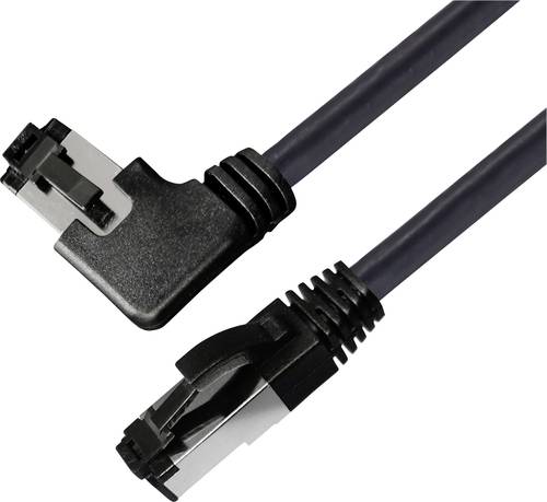 BKL Electronic 144033 RJ45 patch cord CAT 8.1 S/FTP 5m black