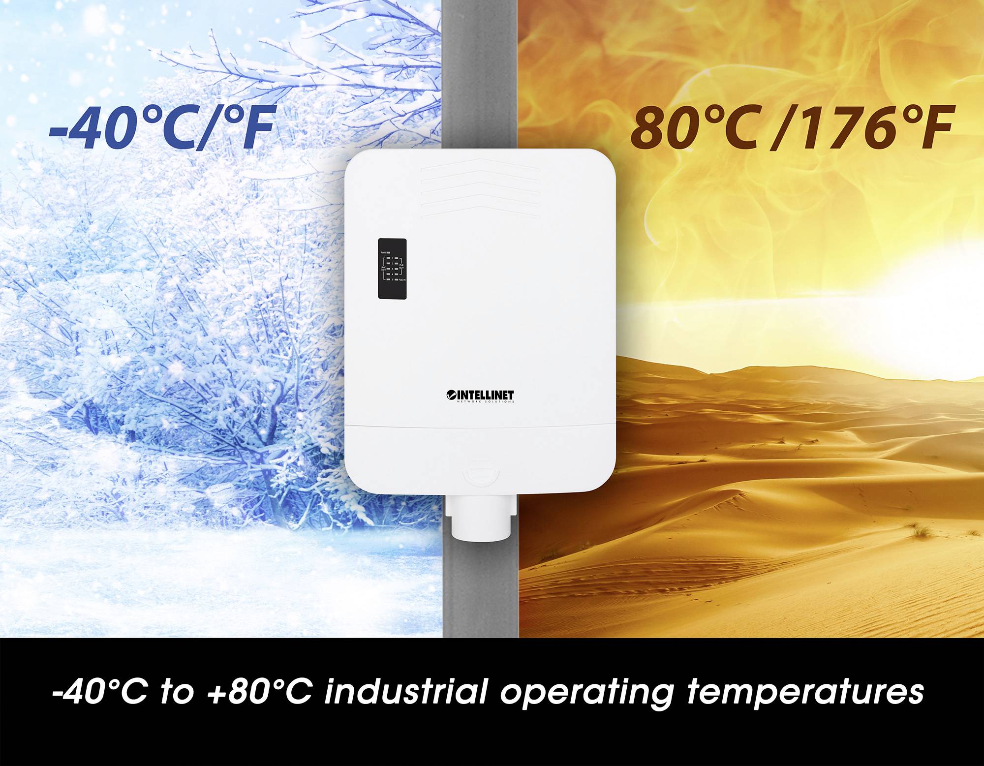 Intellinet 509220 Netzwerk Switch 10 / 100 / 1000MBit/s IEEE 802.3bt