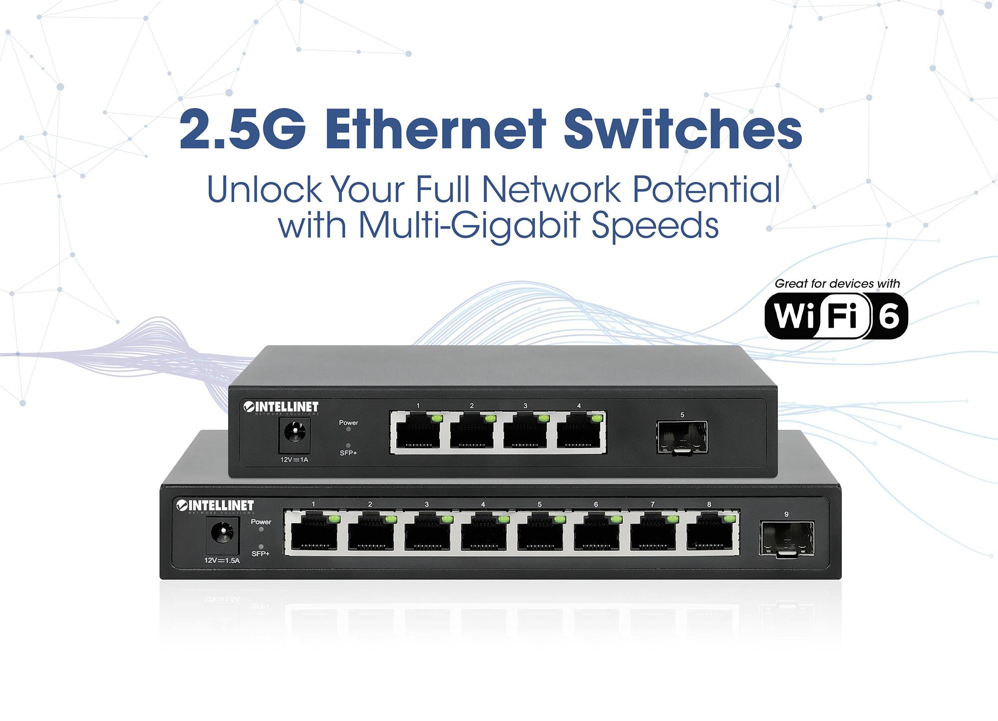 Intellinet 562096 562096 Netzwerk Switch 2.5 GBit/s