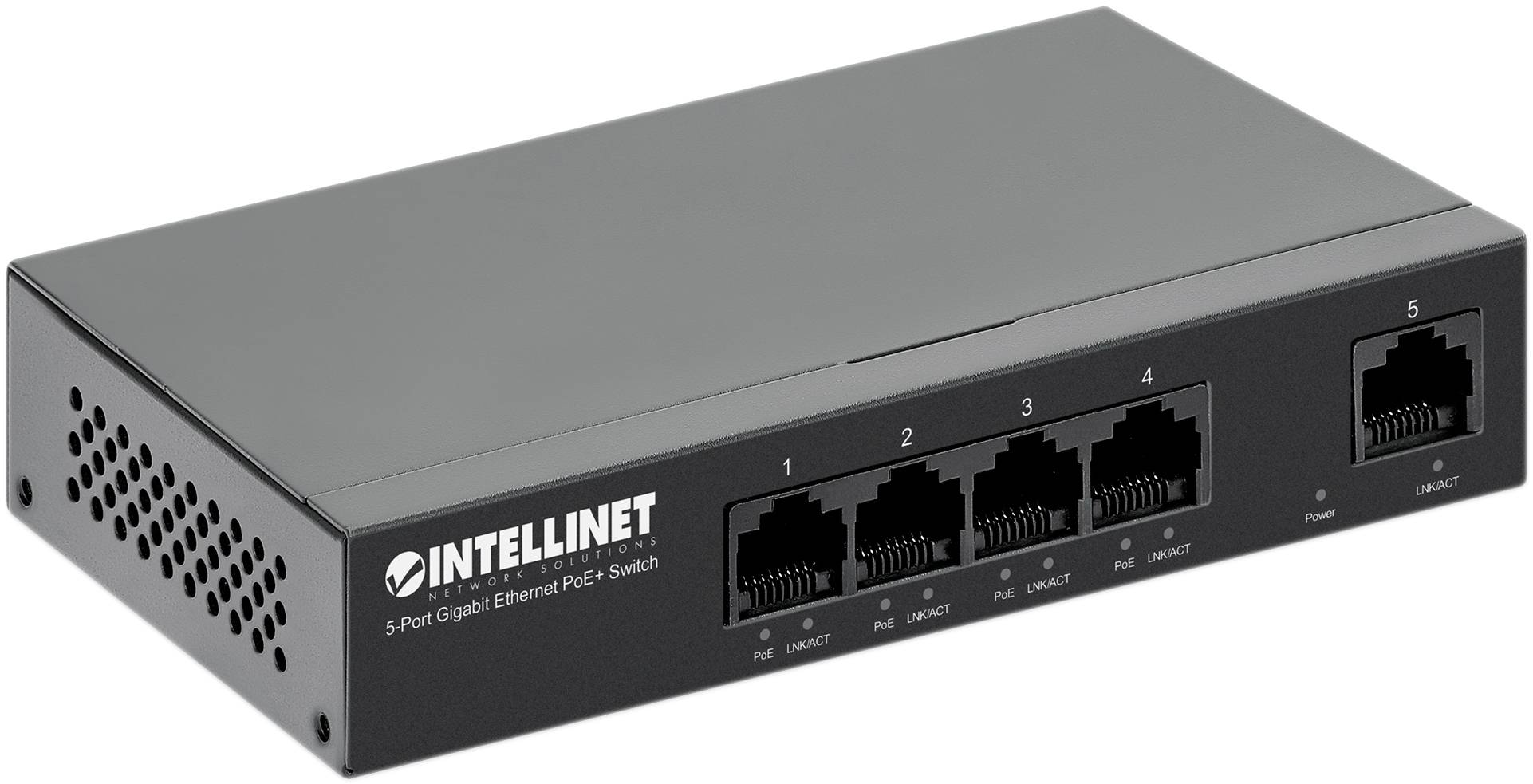 Intellinet 561792 Netzwerk Switch 10 / 100 / 1000MBit/s IEEE802.3af (15.4 W), IEEE802.3at (30 W)