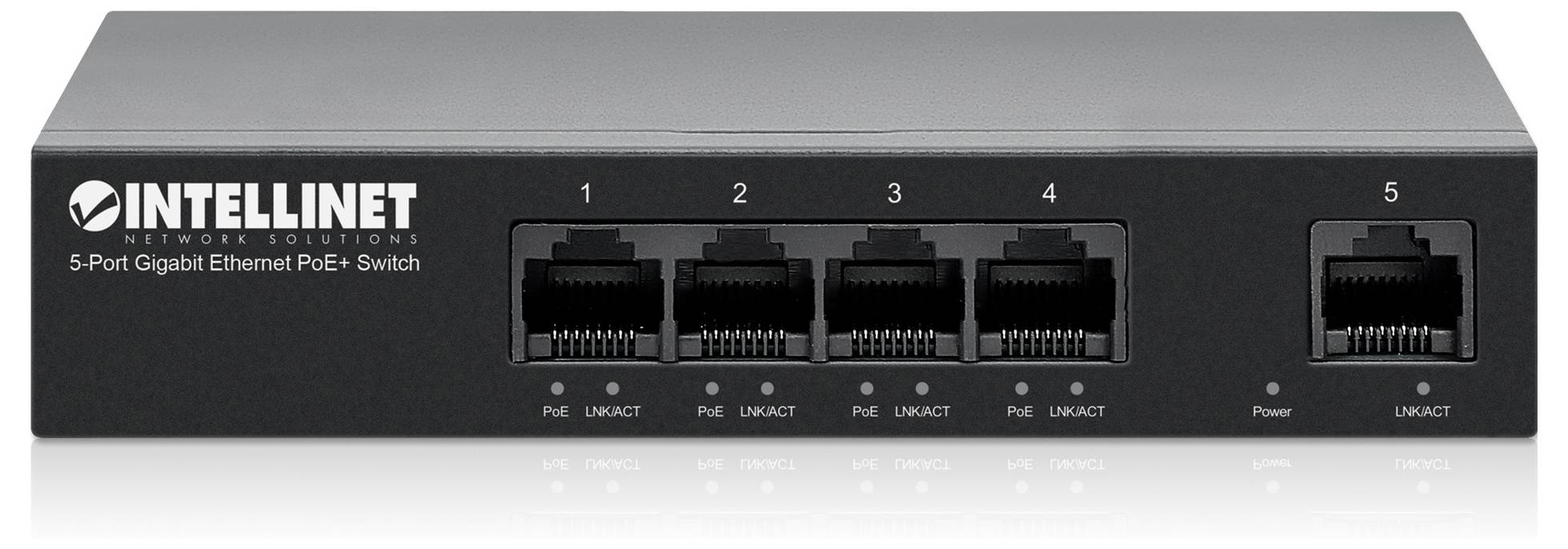 Intellinet 561792 Netzwerk Switch 10 / 100 / 1000MBit/s IEEE802.3af (15.4 W), IEEE802.3at (30 W)