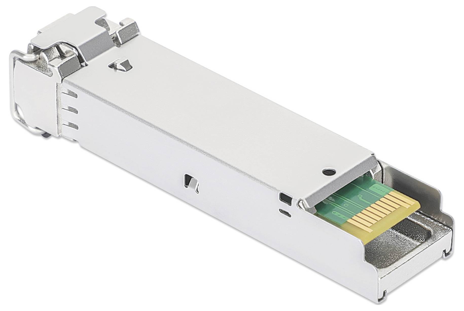 Intellinet 508551 Mini-GBIC Industrie-Transceiver für LWL-Kabel (LC) Multimode 550m MSA-konform Transceiver-Modul 1000 MBit/s 550 m Modultyp SX