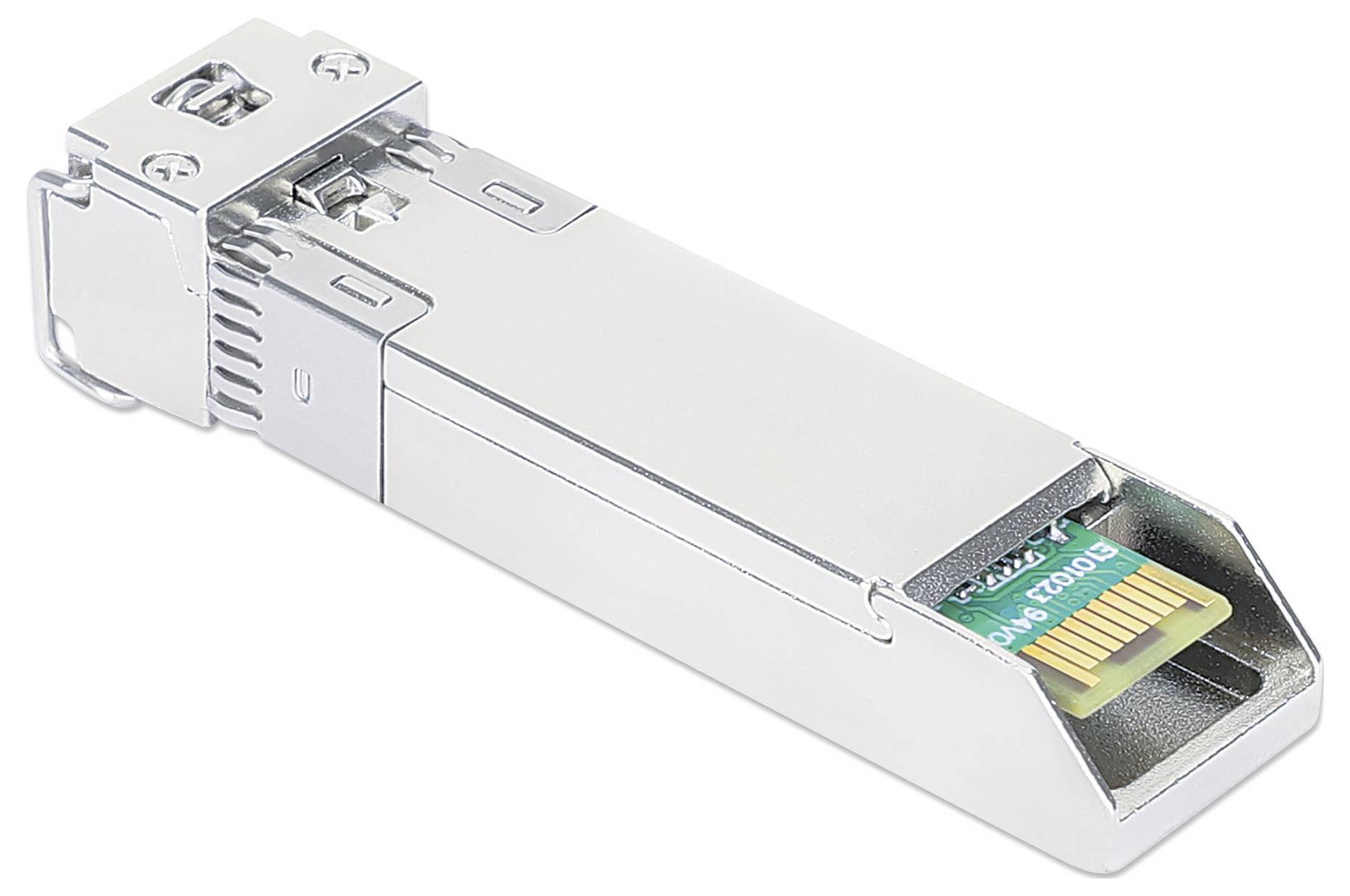 Intellinet 508674 Mini-GBIC Transceiver für LWL-Kabel 10GBase-LRM (LC) Multimode 220m MSA-konform Transceiver-Modul 10 GBit/s