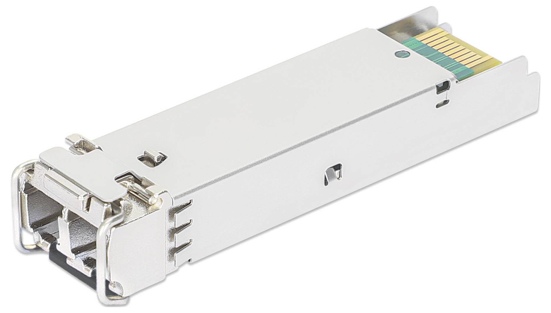 Intellinet 508742 Mini-GBIC Transceiver für LWL-Kabel (LC) Multimode-Port 550m HPE-kompatibel Transceiver-Modul 1000MBit/s 550m