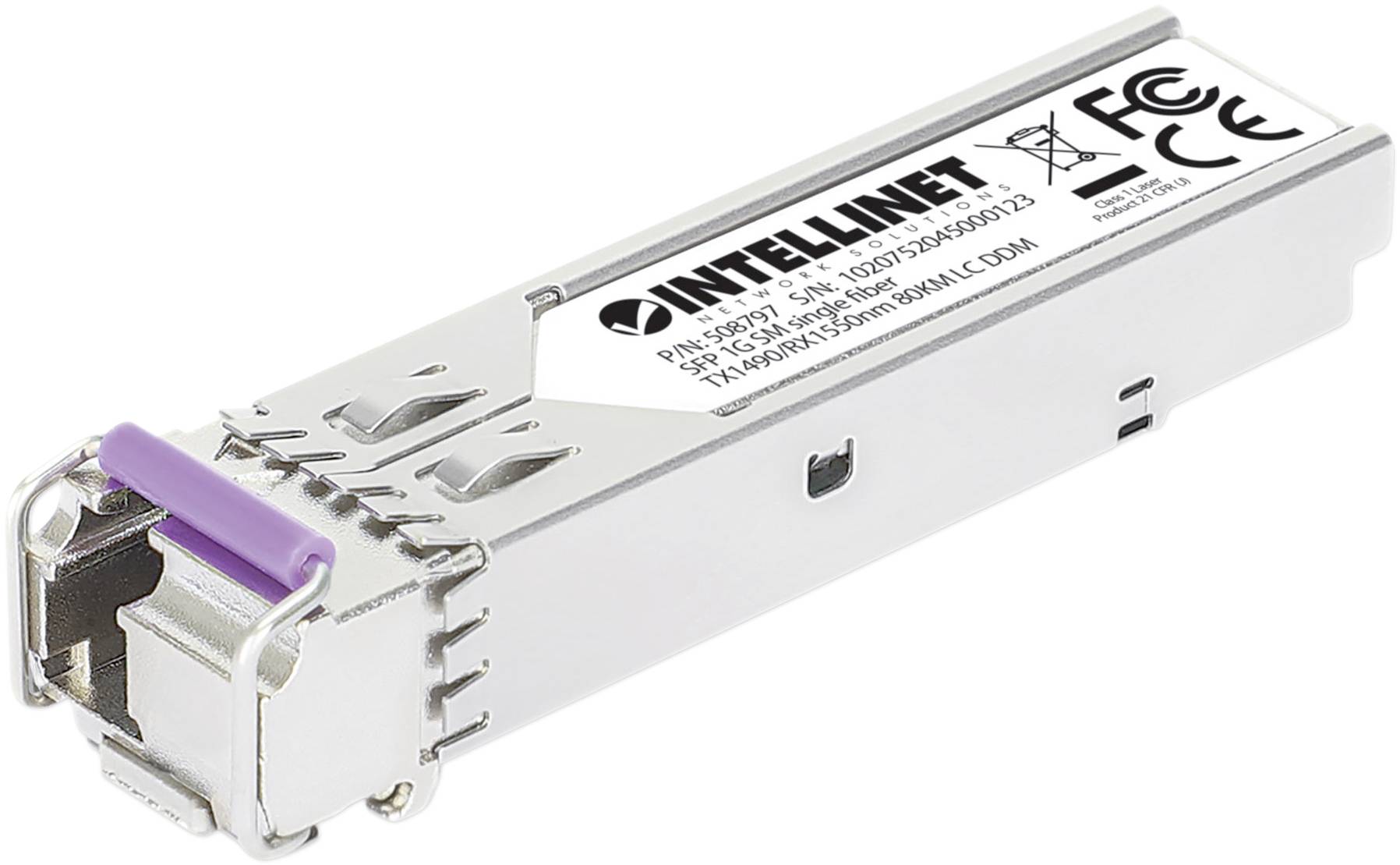 Intellinet 508797 508797 Transceiver-Modul 1000MBit/s 80 km Modultyp BX