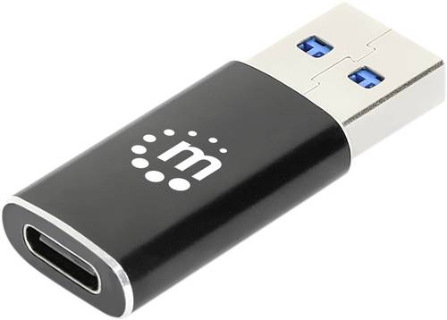 Manhattan USB 3.2 Gen 2 (USB 3.1 Gen 2) Adapter [1x USB 3.2 Gen 2 Stecker A​ (USB 3.1) - 1x USB 3.