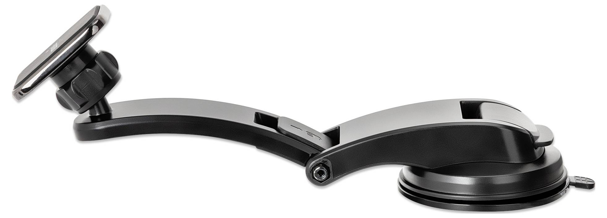 Manhattan 462525 Armaturenbrett, Saugnapf Handy-Kfz-Halterung 360° drehbar, Magnetbefestigung