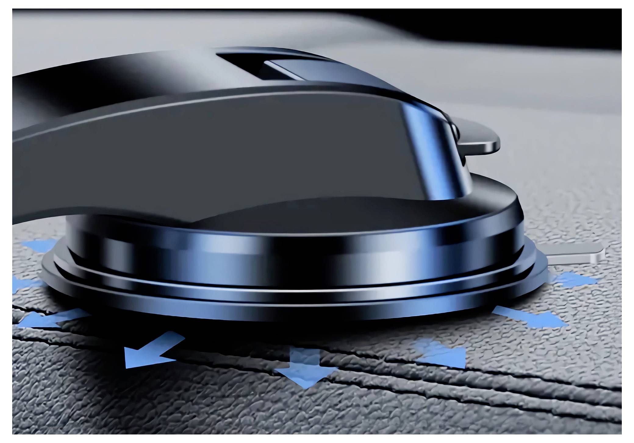 Manhattan 462525 Armaturenbrett, Saugnapf Handy-Kfz-Halterung 360° drehbar, Magnetbefestigung