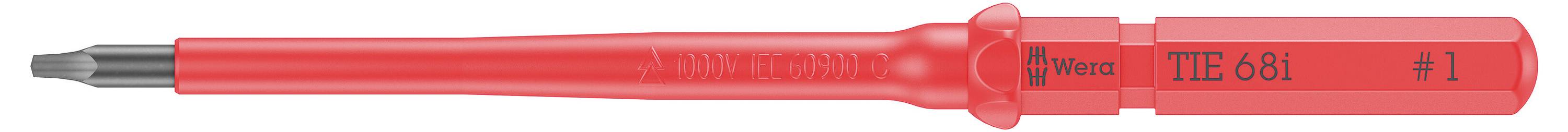 Wera VDE Schraubendreher-Set 17teilig Kreuzschlitz Phillips, Schlitz, Pozidriv, TORX, Innen-Vierkant (Robertson)