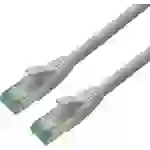 Roline recycled material RJ45 (gekreuzt) Netzwerk Anschlusskabel CAT 6a S/FTP 15m Grau Roline recycled material RJ45 (gekreuzt) Netzwerk Anschlusskabel CAT 6a S/FTP 15m Grau