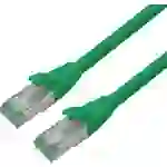 Roline recycled material RJ45 (gekreuzt) Netzwerk Anschlusskabel CAT 6a S/FTP 2m Grün Roline recycled material RJ45 (gekreuzt) Netzwerk Anschlusskabel CAT 6a S/FTP 2m Grün