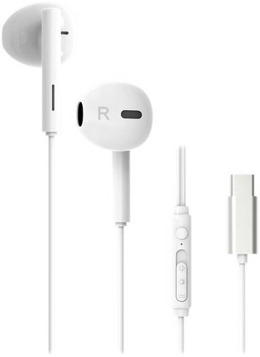 Vivanco Capsule HiFi In Ear Headset kabelgebunden Weiß Headset