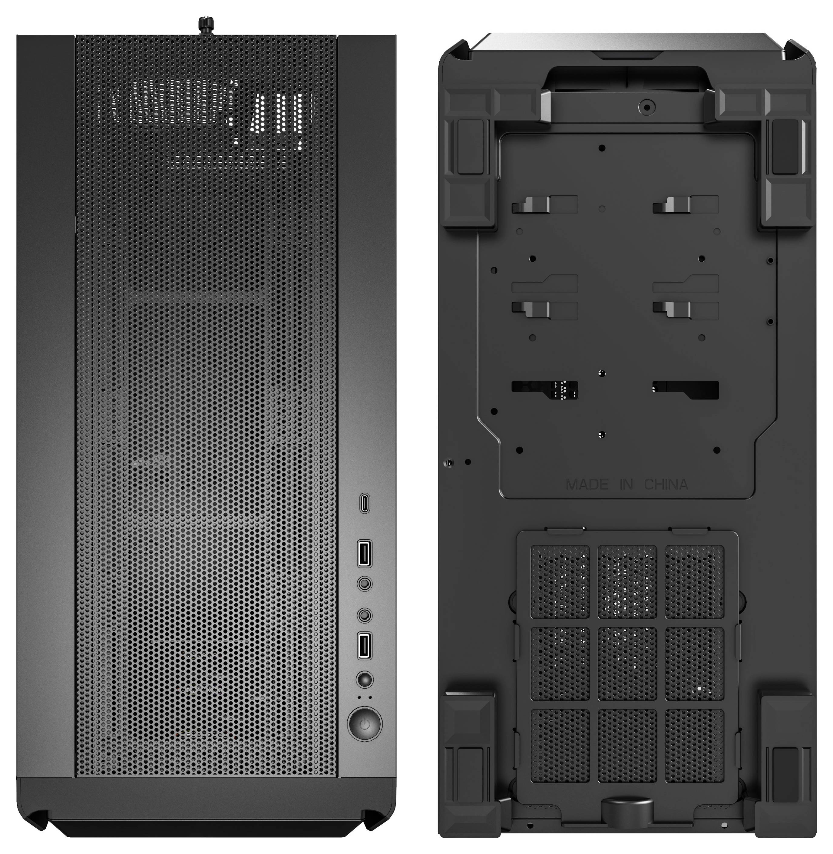 MONTECH SKY TWO GX Tempered Glass Midi-Tower PC-Gehäuse Schwarz