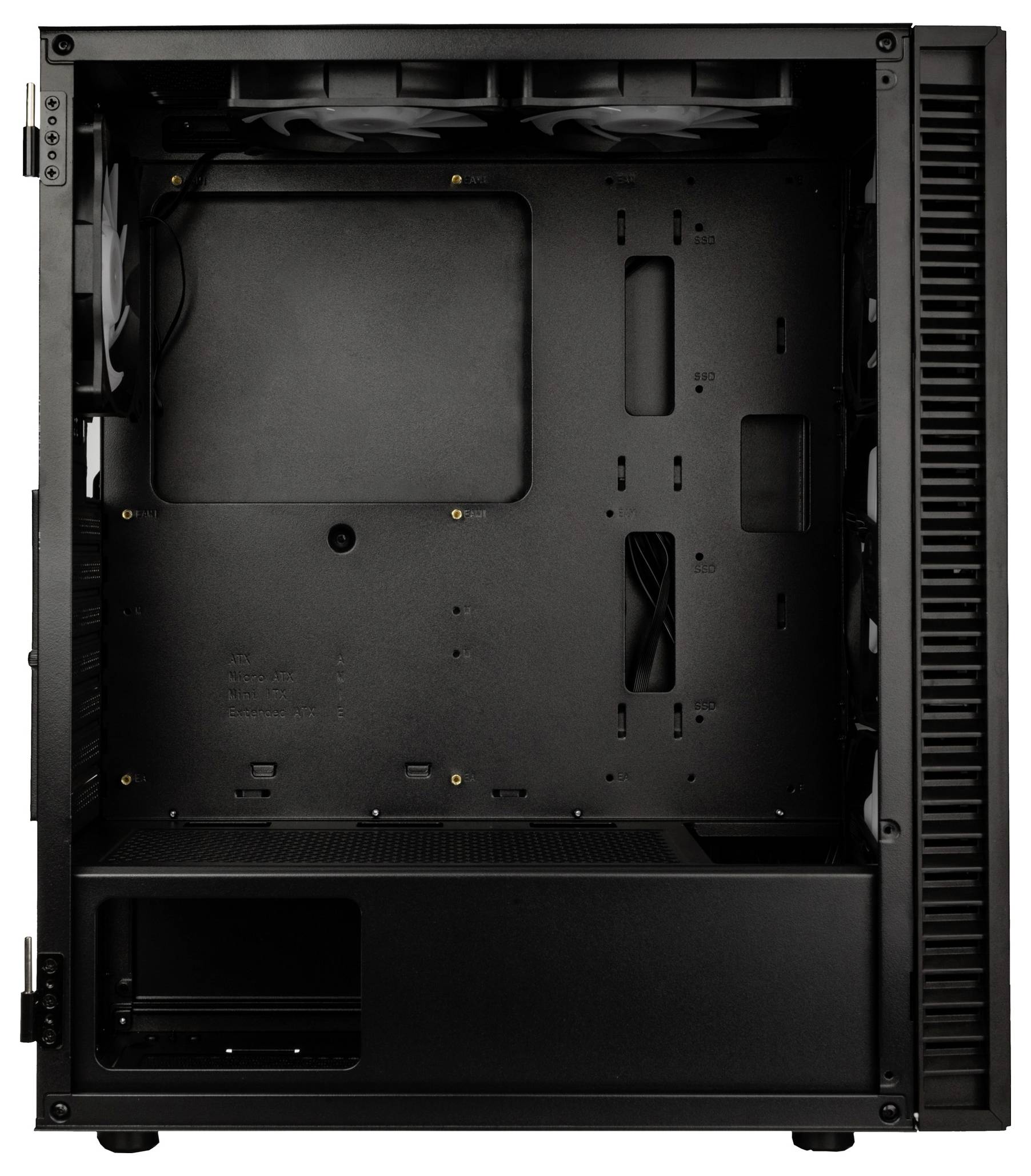 Kolink Observatory HF Plus Glass ARGB Midi-Tower PC-Gehäuse Schwarz