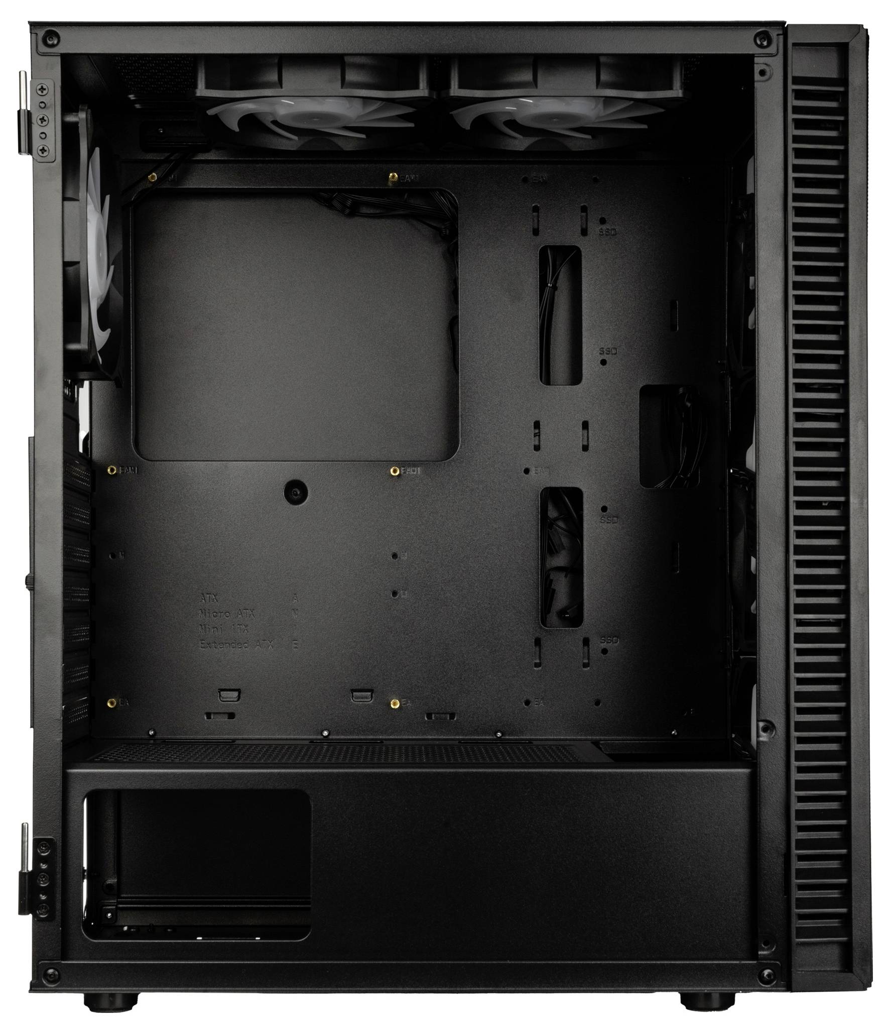 Kolink Observatory HF Plus Mesh ARGB Midi-Tower PC-Gehäuse Schwarz