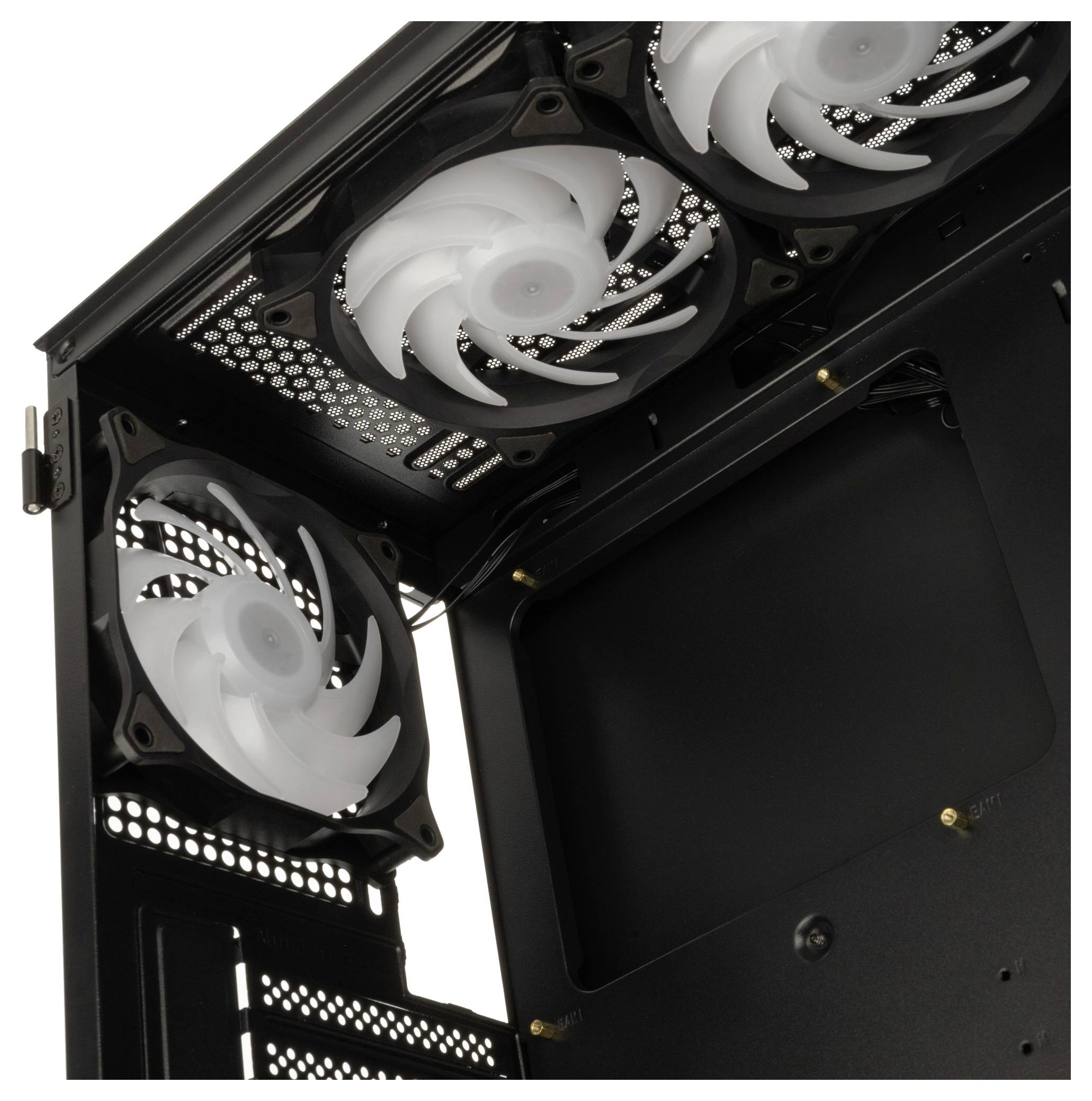 Kolink Observatory HF Plus Mesh ARGB Midi-Tower PC-Gehäuse Schwarz