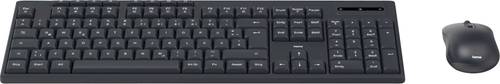 hama WKM-200 Tastatur-Maus-Set schwarz
