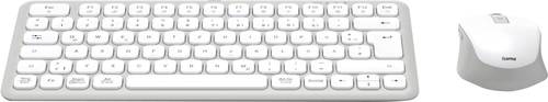 Hama WKM-500 Bluetooth® Tastatur, Maus-Set Deutsch, QWERTZ Weiß