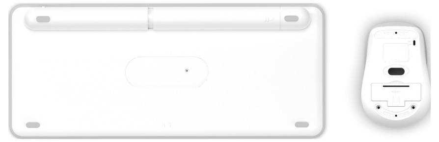 Hama WKM-500 Bluetooth® Tastatur, Maus-Set Deutsch, QWERTZ Weiß