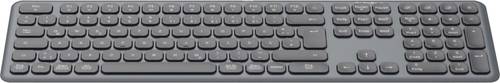 Hama WK-550 Funk Tastatur Deutsch, QWERTZ Schwarz Multimediatasten