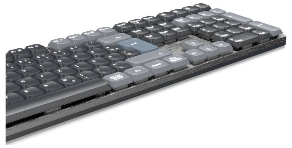 Hama WK-800 Bluetooth® Tastatur Deutsch, QWERTZ Schwarz Multimediatasten