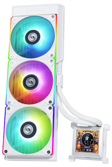 Lian Li HydroShift LCD 360 Silent PC-Wasserkühlung Weiß