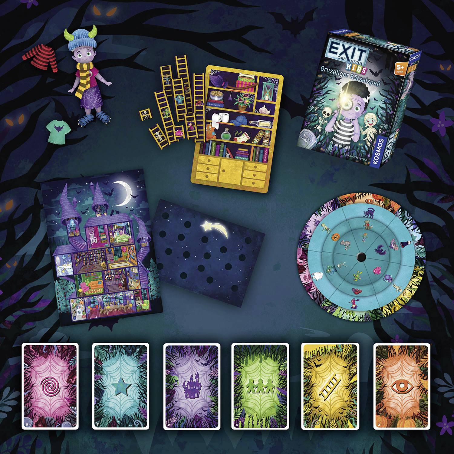 Kosmos EXIT® Das Spiel - Kids Gruseliger Rätselspaß 684280