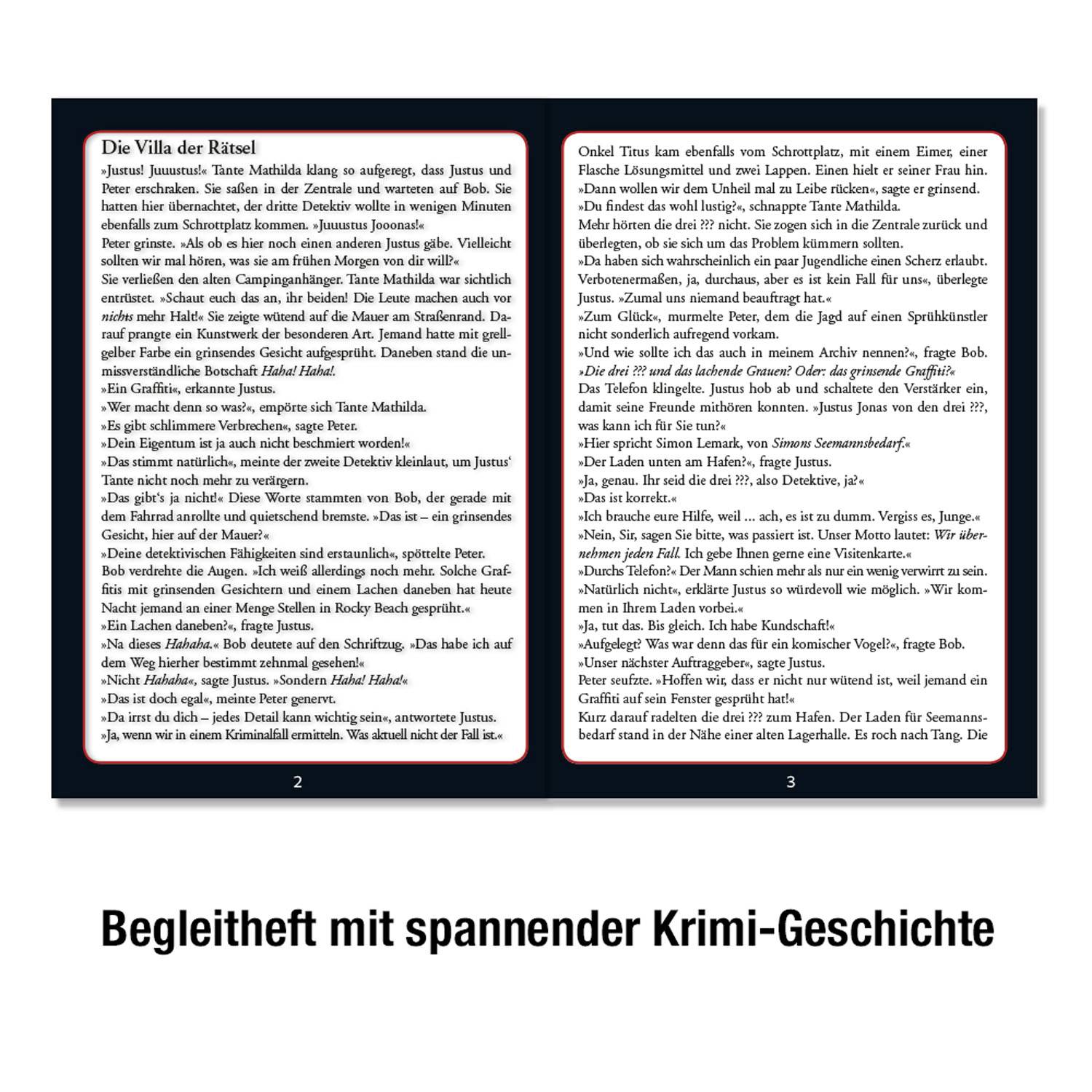 Krimipuzzle Die drei ??? Die Villa der R 697976 1St.