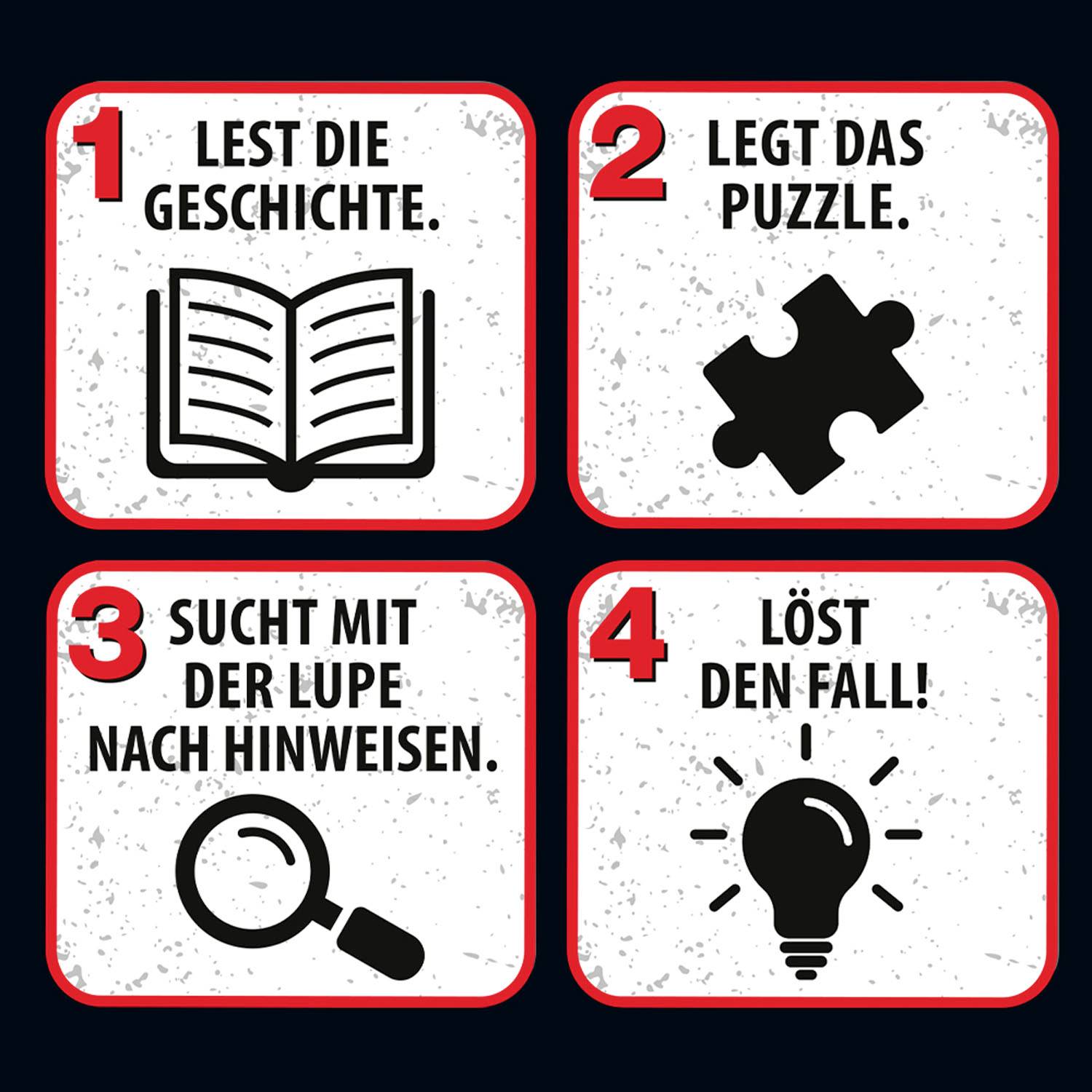 Krimipuzzle Die drei ??? Kids Chaos im Z 697990 1St.