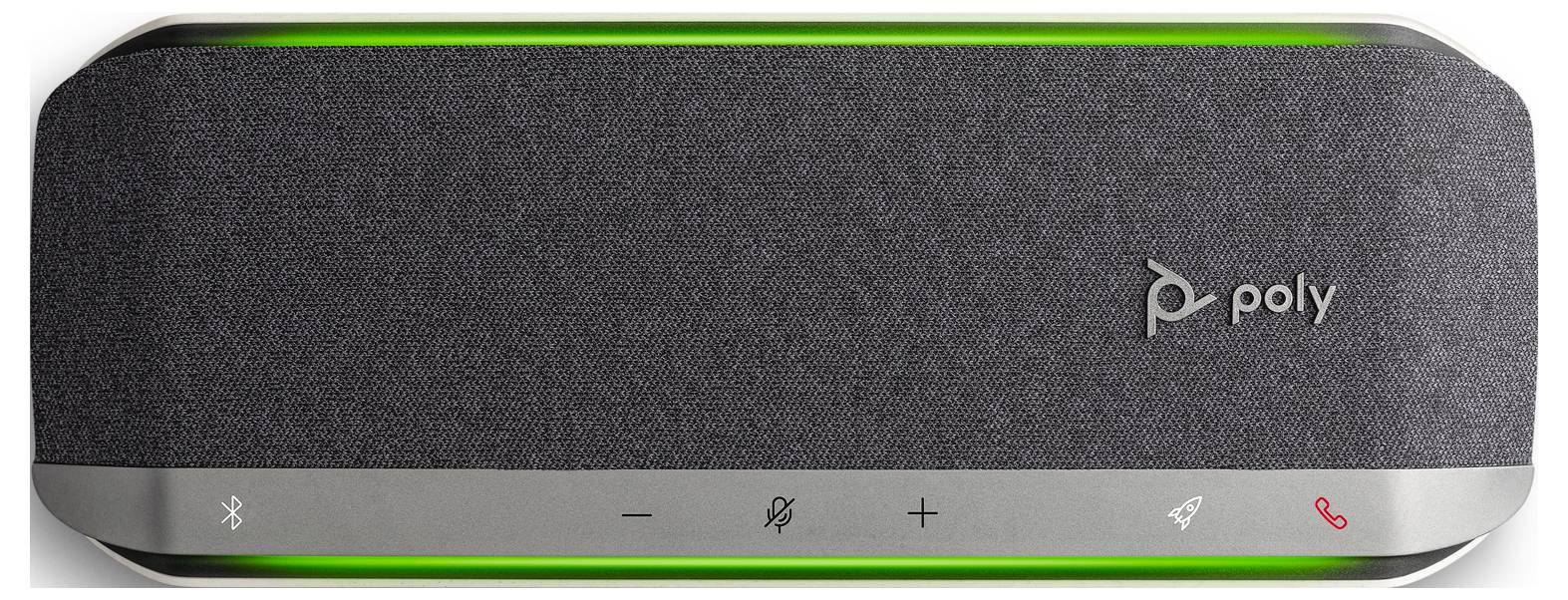 HP Poly Sync 40 Konferenzlautsprecher USB-A, USB-C®, Bluetooth® Schwarz, Silber