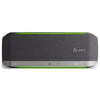 HP Poly Sync 40 Konferenzlautsprecher USB-A, USB-C®, Bluetooth® Schwarz, Silber HP Poly Sync 40 Konferenzlautsprecher USB-A, USB-C®, Bluetooth® Schwarz, Silber