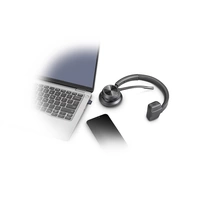 HP Poly Voyager 4310 UC Mono On Ear Headset Bluetooth® Mono Schwarz Noise Cancelling Lautstärkerege HP Poly Voyager 4310 UC Mono On Ear Headset Bluetooth® Mono Schwarz Noise Cancelling Lautstärkerege