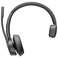 HP Poly Voyager 4310 UC Mono On Ear Headset Bluetooth® Mono Schwarz Noise Cancelling Lautstärkerege HP Poly Voyager 4310 UC Mono On Ear Headset Bluetooth® Mono Schwarz Noise Cancelling Lautstärkerege