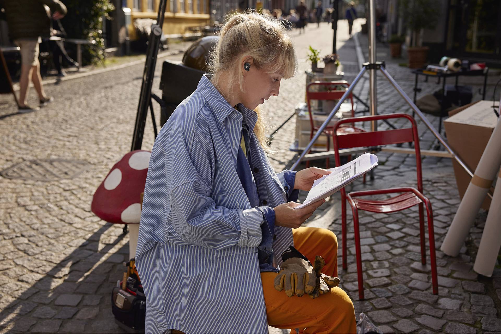 HP Poly Voyager Free 20 In Ear Headset Bluetooth® Schwarz Noise Cancelling Handy