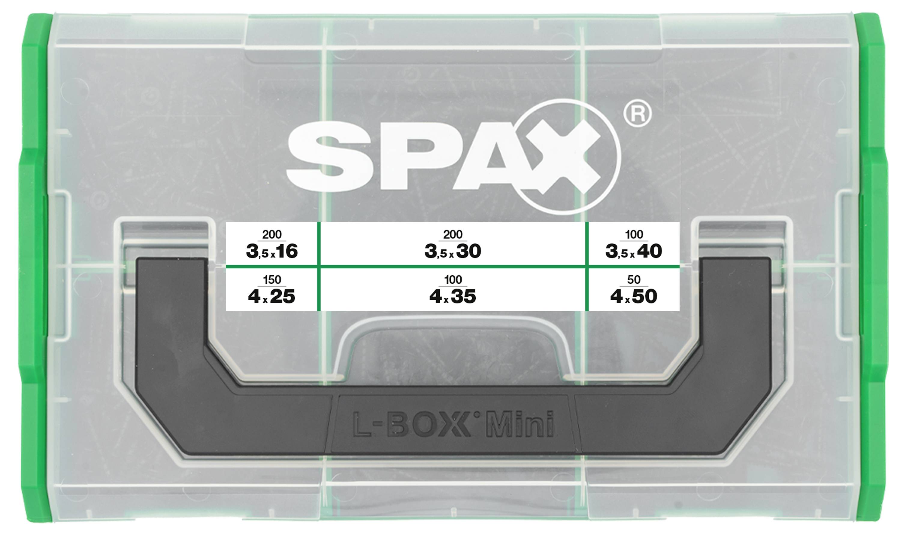 SPAX L-BOXX Mini 5000009162029 Schrauben-Satz 1St.