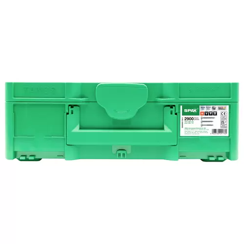 SPAX systainer³ T-Loc Möbelbau 5000009172011 Schrauben-Satz 1 Set SPAX systainer³ T-Loc Möbelbau 5000009172011 Schrauben-Satz 1 Set