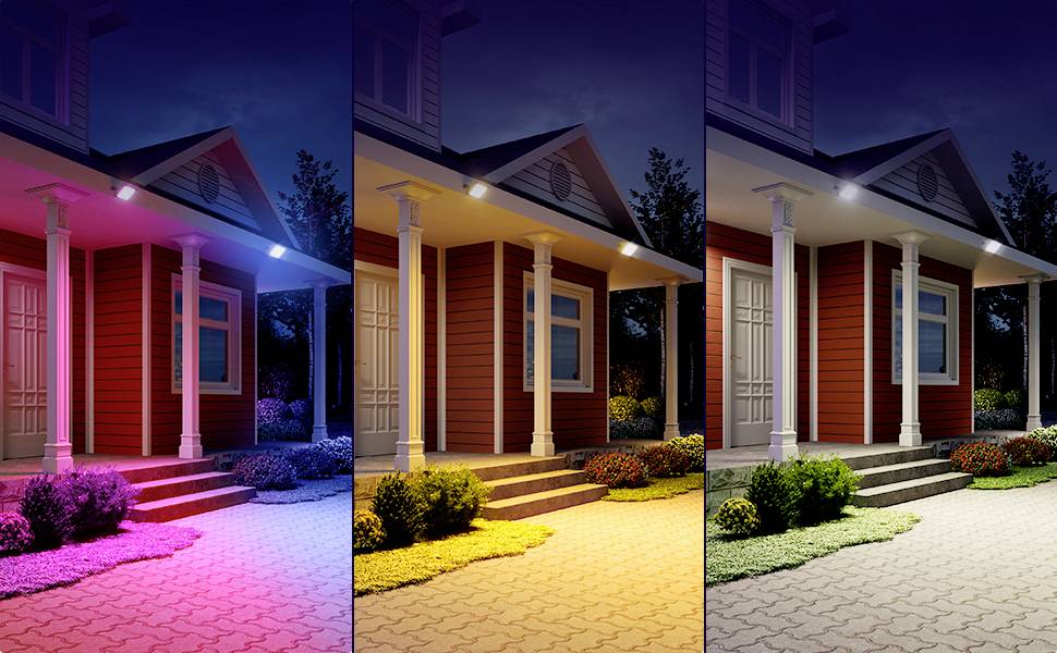 Govee LED Smart Outdoor Flood Lights 4 Pack H7060312 Effektleuchte 24 W RGB