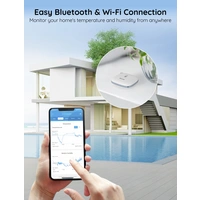 Govee WiFi Thermometer Hygrometer Funk-Thermo-/Hygrometer Weiß H5179001 Govee WiFi Thermometer Hygrometer Funk-Thermo-/Hygrometer Weiß H5179001