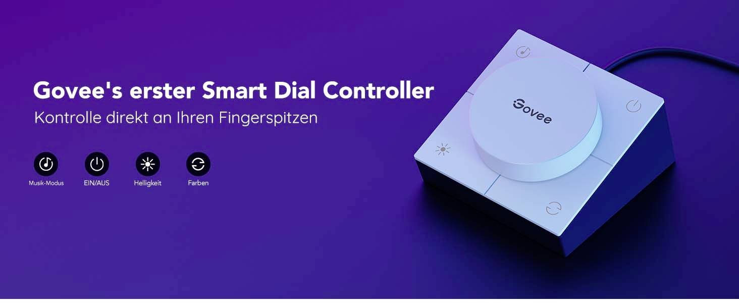 Govee Gaming Smart Light Bars H6047 LED-Tischlampe EEK: G (A - G) 24W LED Weiß, Schwarz