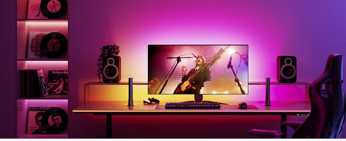 Govee PC Monitor Pro Kit for 27-34 inch Monitor H6608 LED-Lichtleisten-Komplettset EEK: G (A - G) 12 V, 100 V, 240V 1 Set
