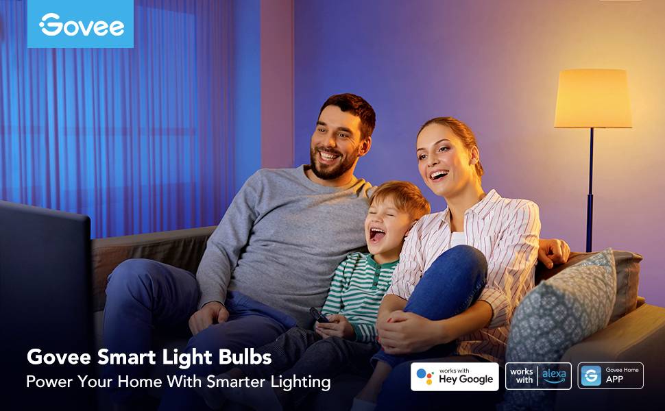 Govee H60093C1 LED EEK F (A - G) E27 Glühlampenform 13W RGB, Warmweiß app-gesteuert 1St.