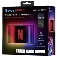 Govee Netflix Envisual TV Backlight 55~65 inch H6098CD1 LED-Lichtband 100 V, 240 V, 12 V RGB 1 Set Govee Netflix Envisual TV Backlight 55~65 inch H6098CD1 LED-Lichtband 100 V, 240 V, 12 V RGB 1 Set