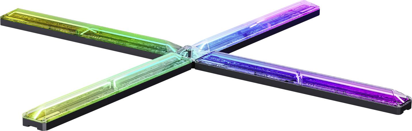 Govee Gaming Wall light H6063312 LED-Wandleuchte 72W LED-Modul Schwarz