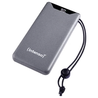 Intenso F20000 Powerbank 20000 mAh Quick Charge, USB PD LiPo USB-A, USB-C® Grau Intenso F20000 Powerbank 20000 mAh Quick Charge, USB PD LiPo USB-A, USB-C® Grau