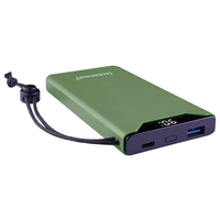 Intenso F20000 Powerbank 20000 mAh Quick Charge, USB PD LiPo USB-A, USB-C® Grün Intenso F20000 Powerbank 20000 mAh Quick Charge, USB PD LiPo USB-A, USB-C® Grün