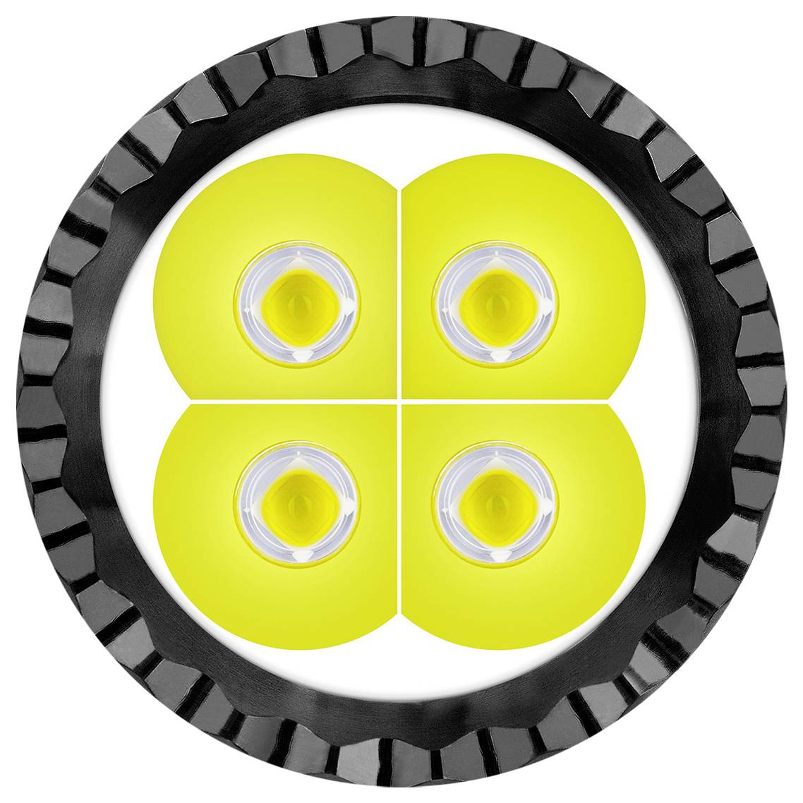 OLight Seeker 4 Pro LED Taschenlampe akkubetrieben 4600lm 205g