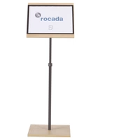 Rocada NAT0705 R070670 Infodisplay Holz, Eiche, Anthrazit DIN A3 Anzahl der Fächer 1 1 St. (B x H x T) 400 x 1400 x 300mm Rocada NAT0705 R070670 Infodisplay Holz, Eiche, Anthrazit DIN A3 Anzahl der Fächer 1 1 St. (B x H x T) 400 x 1400 x 300mm