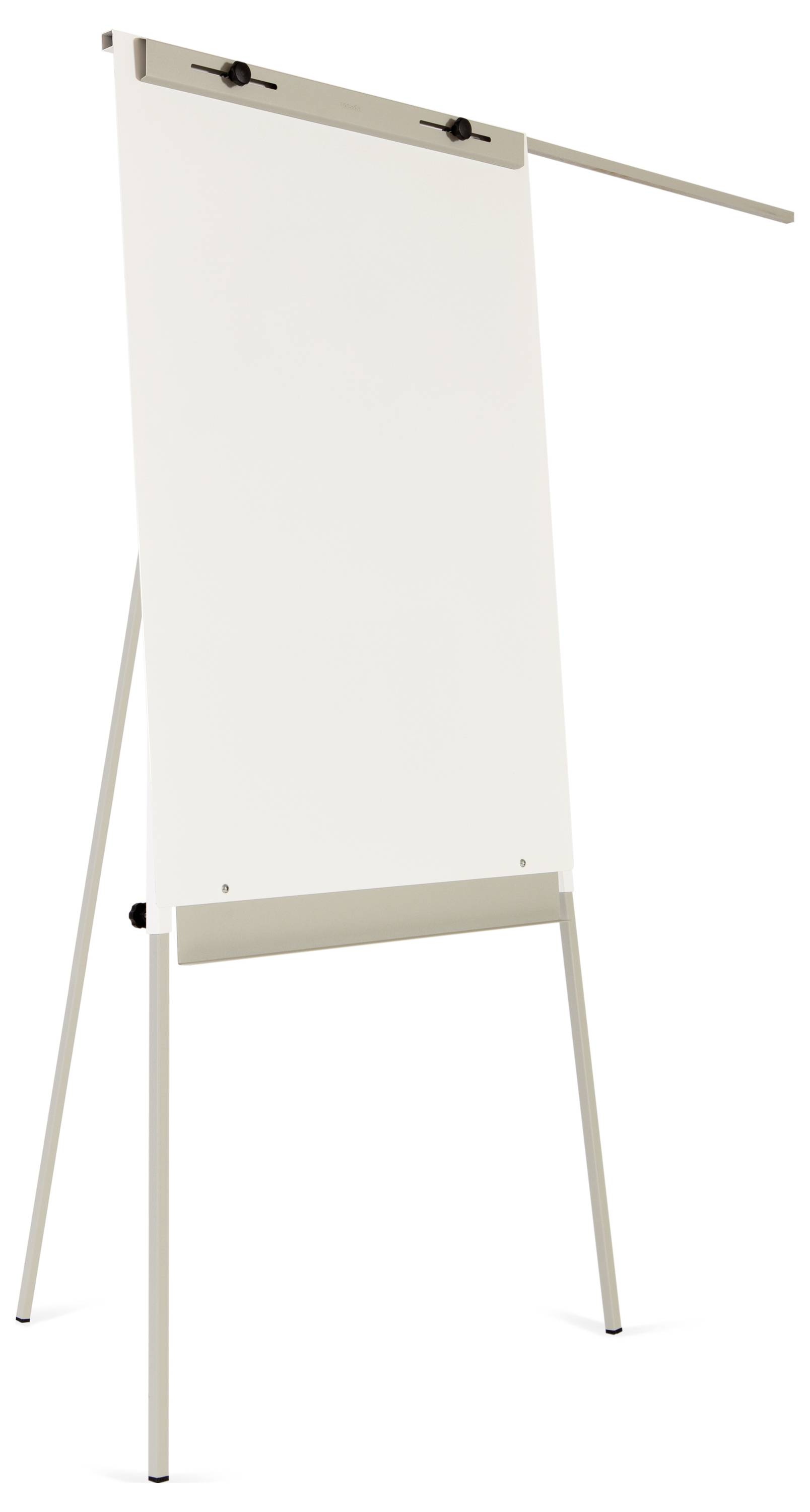 Rocada Flipchart 610V19 (B x H) 1800mm x 850mm Weiß (RAL 9003), Stahl abwischbar, beschriftbar, höhenverstellbar, Inkl
