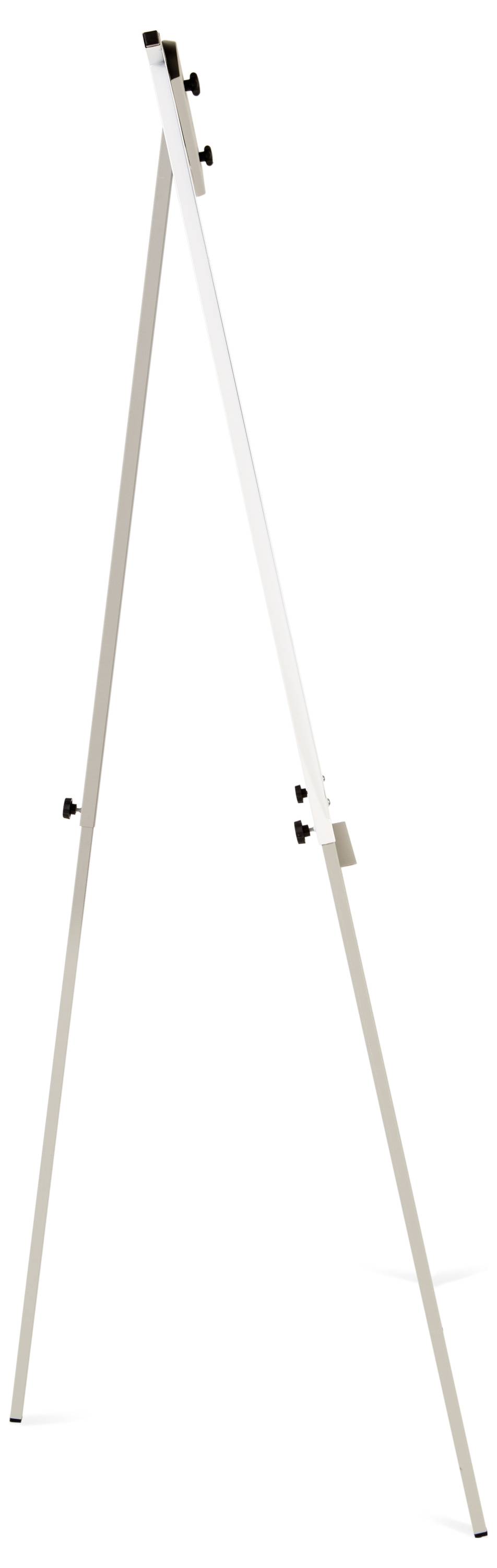 Rocada Flipchart 610V19 (B x H) 1800mm x 850mm Weiß (RAL 9003), Stahl abwischbar, beschriftbar, höhenverstellbar, Inkl